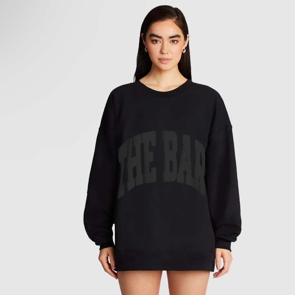 NWT THE BAR CREWNECK SWEATSHIRT XLARGE